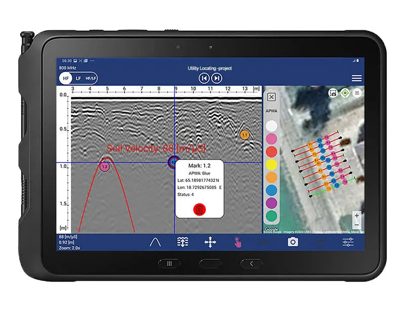 Impulse Radar PinPointR Ground Penetrating Radar GPR (New). Stock number: IR1