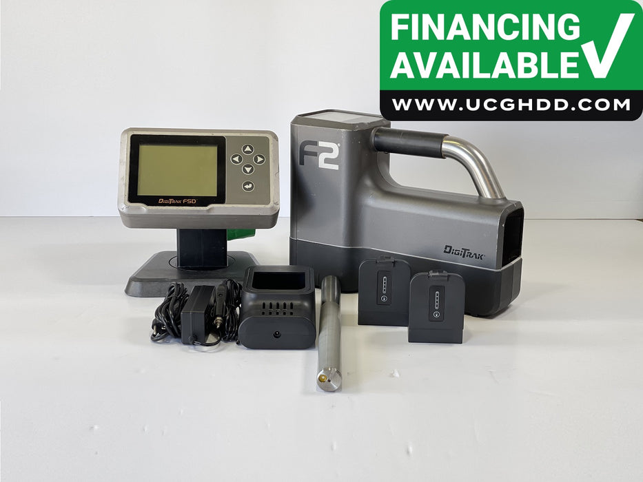 Used DigiTrak F2 Set - F2 Locator (Receiver) with FSD™ Remote Display. Stock number: Z352