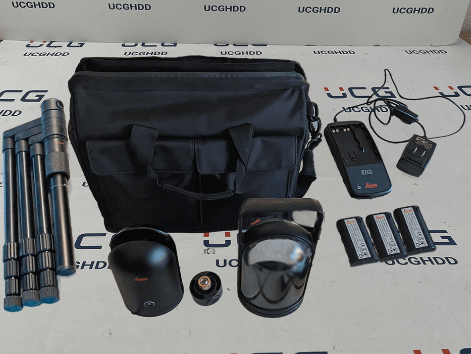 Leica BLK 360 3D Laser Scanner + Tripod + Mission bag. Stock number: L111