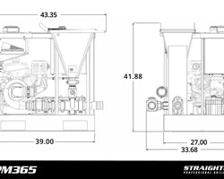 New 365-gpm output Performix Mud Mixer for HDD